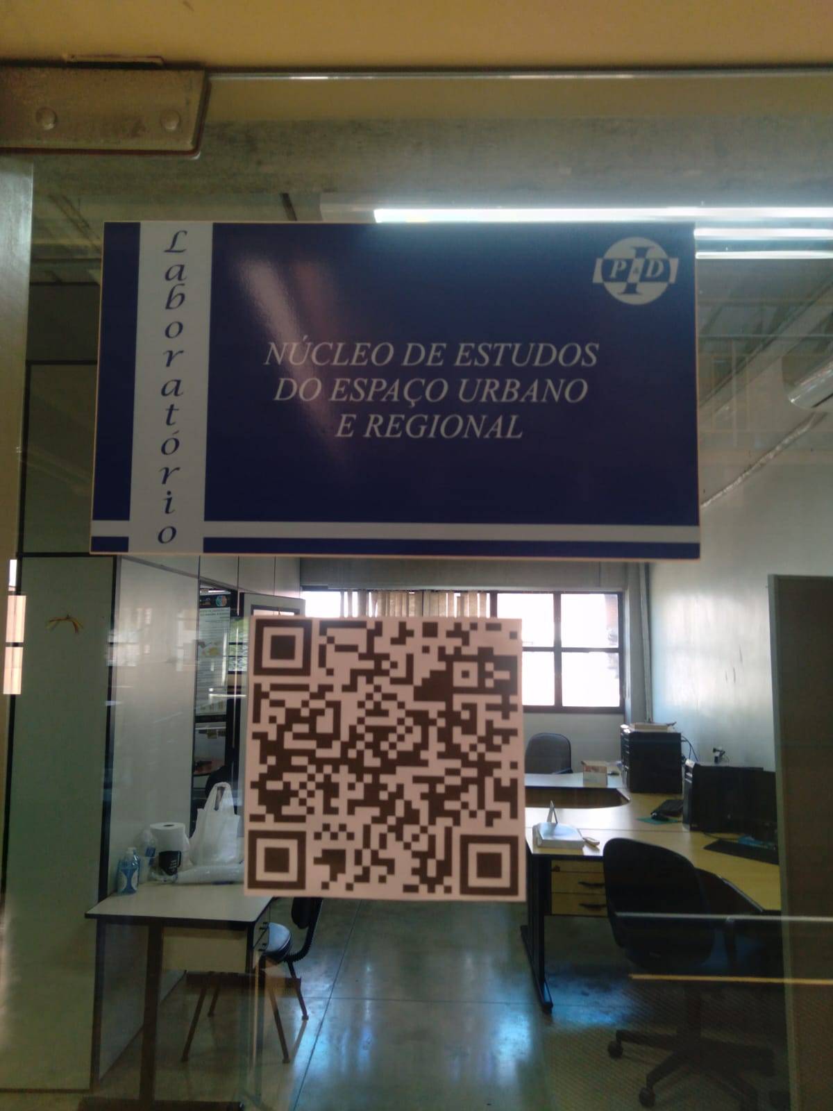 Placa e QRcode