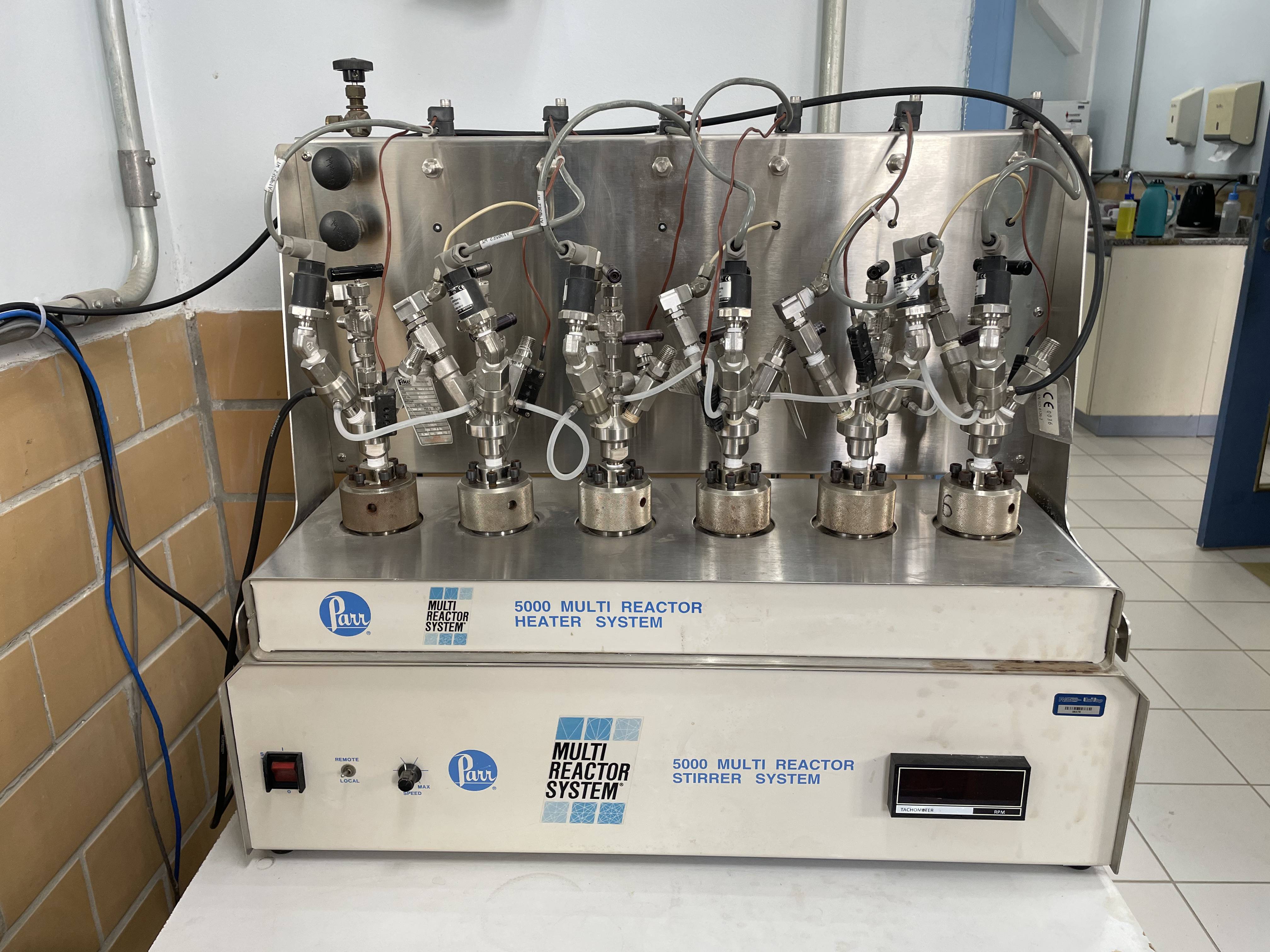 Multi reatores simultâneos - autoclave