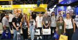  Alunos em visita a evento da area CONCRETESHOW