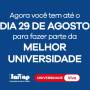 Matrículas prorrogadas para ingressar na Univap ainda neste semestre!