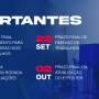 Confira os novos prazos de inscrição do INIC 