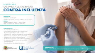 Campanha Vacinação Contra Influenza Banner